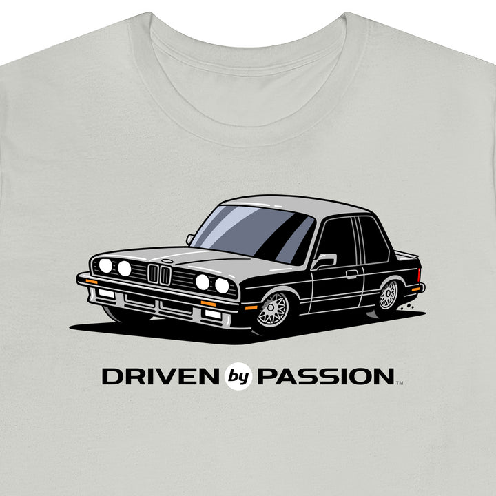 Light Gray E30 Sport Coupe T-Shirt (1987)