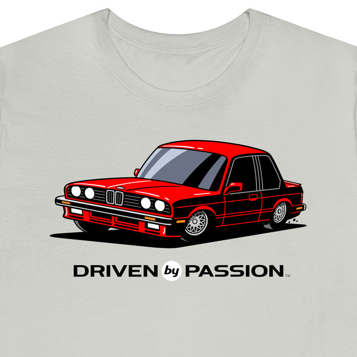 Red E30 Sport Coupe T-Shirt (1987)