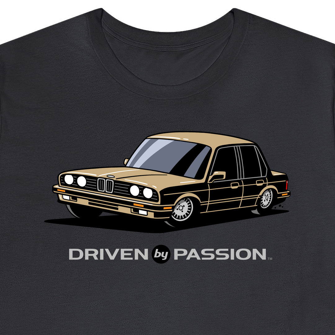Beige E30 Sedan T-Shirt (1988-1994)