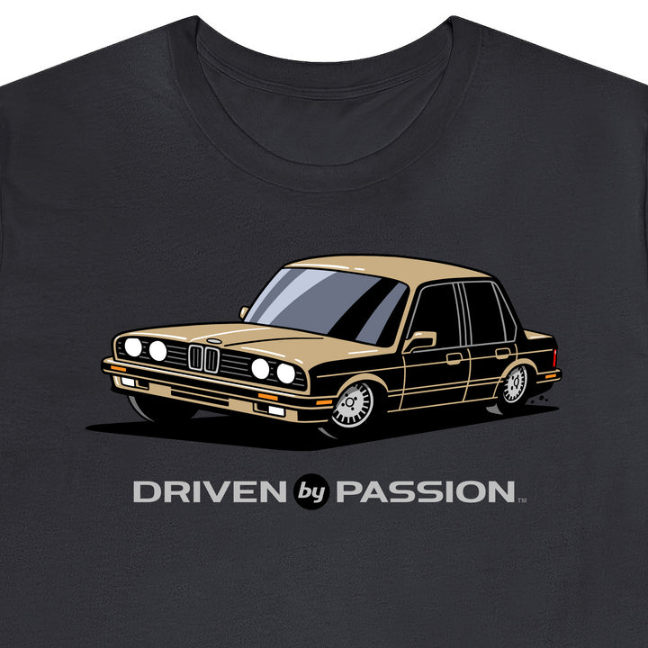 Beige E30 Sedan T-Shirt (1988-1994)