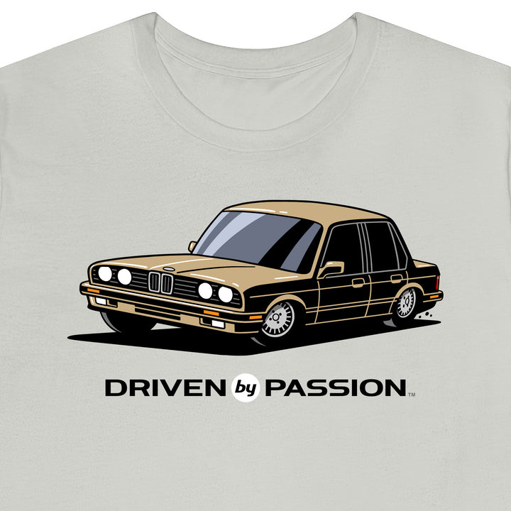 Beige E30 Sedan T-Shirt (1988-1994)