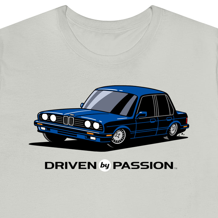 Dark Blue E30 Sedan T-Shirt (1988-1994)