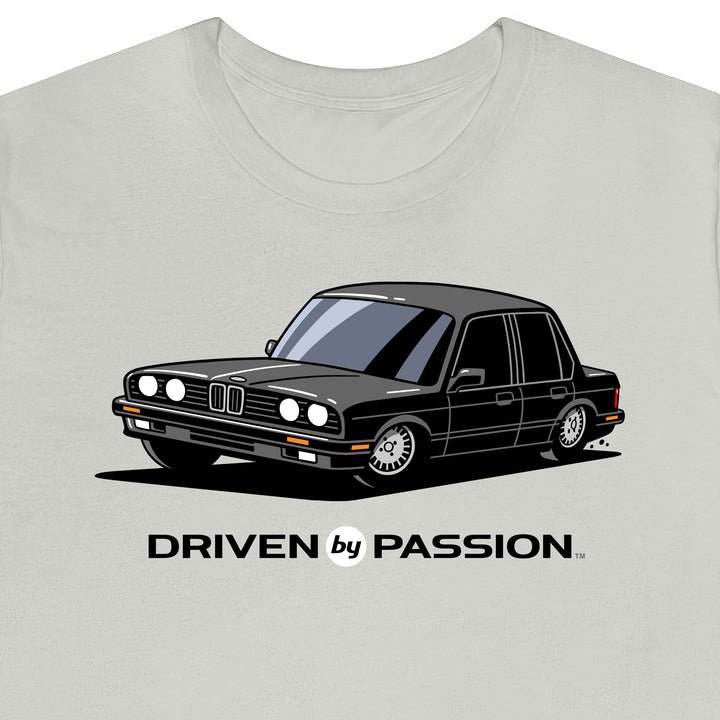 Dark Gray E30 Sedan T-Shirt (1988-1994)
