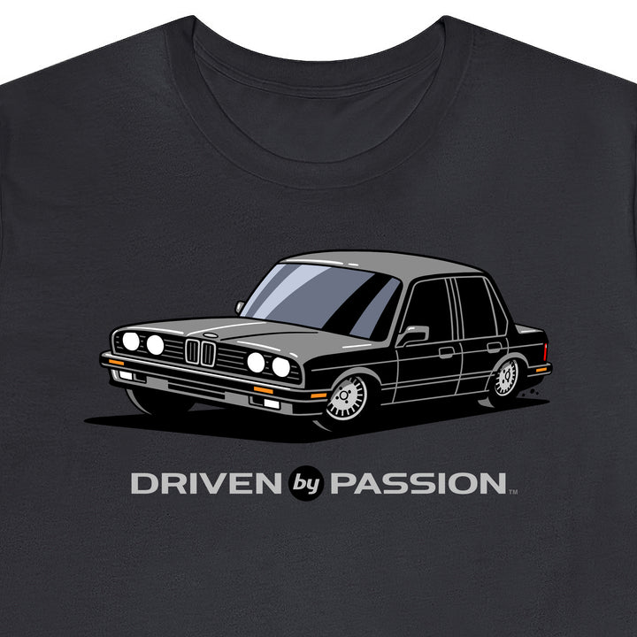 Gray E30 Sedan T-Shirt (1988-1994)