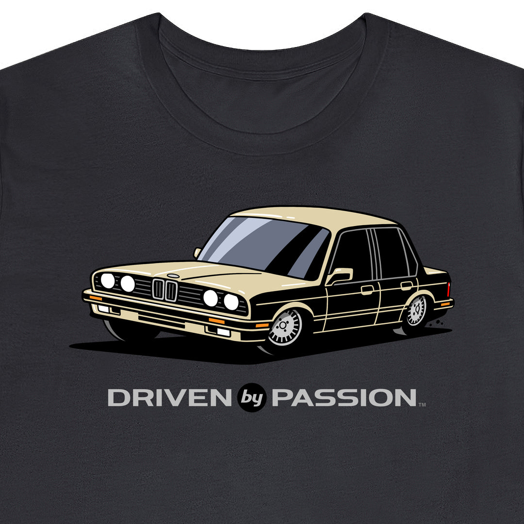 Light Beige E30 Sedan T-Shirt (1988-1994)