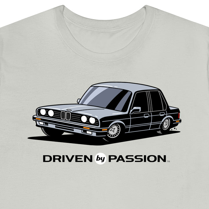 Silver E30 Sedan T-Shirt (1988-1994)