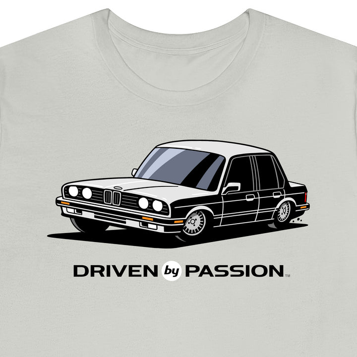 White E30 Sedan T-Shirt (1988-1994)