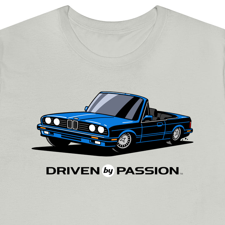 Blue over Black E30 Convertible T-Shirt (1988-1994)