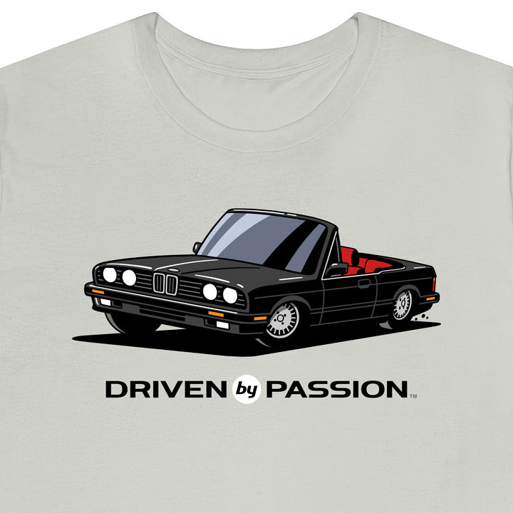 Black over Red E30 Convertible T-Shirt (1988-1994)