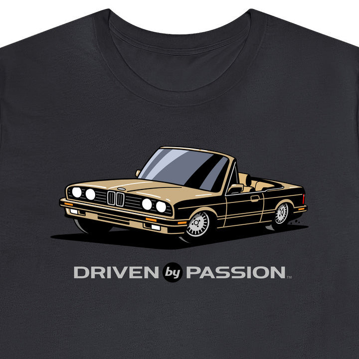Beige over Tan E30 Convertible T-Shirt (1988-1994)