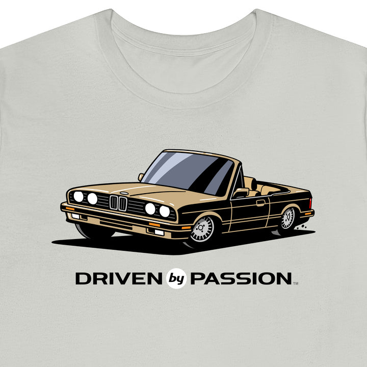 Beige over Tan E30 Convertible T-Shirt (1988-1994)