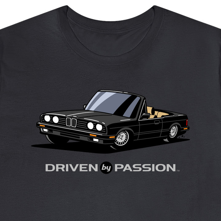 Black over Tan E30 Convertible T-Shirt (1988-1994)