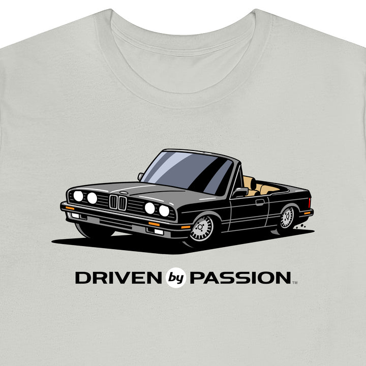 Gray over Tan E30 Convertible T-Shirt (1988-1994)