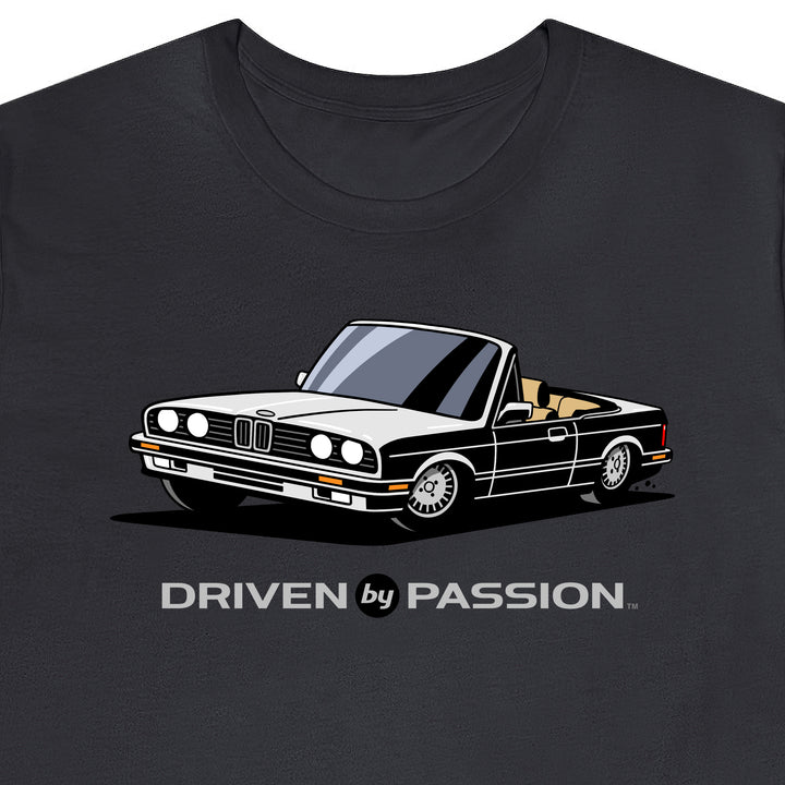 White over Tan E30 Convertible T-Shirt (1988-1994)