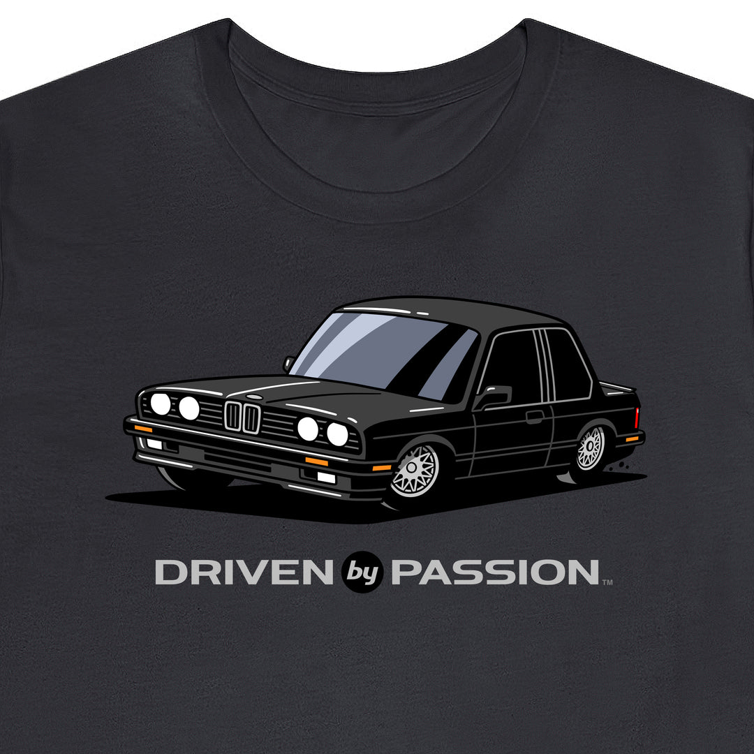 Black E30 Sport Coupe T-Shirt (1988-1994)