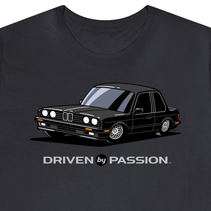 Black E30 Sport Coupe T-Shirt (1988-1994)