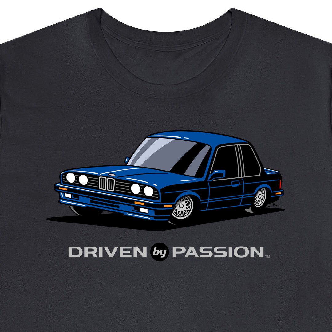 Dark Blue E30 Sport Coupe T-Shirt (1988-1994)