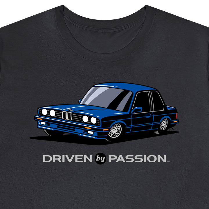 Dark Blue E30 Sport Coupe T-Shirt (1988-1994)