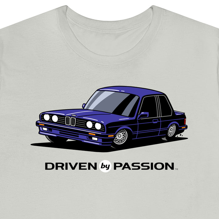 Dark Purple E30 Sport Coupe T-Shirt (1988-1994)