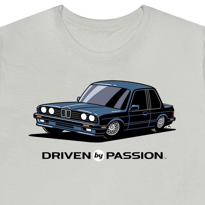Dark Silver-Blue E30 Sport Coupe T-Shirt (1988-1994)