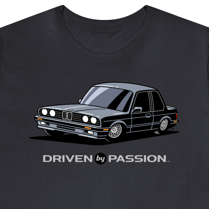 Medium Silver E30 Sport Coupe T-Shirt (1988-1994)