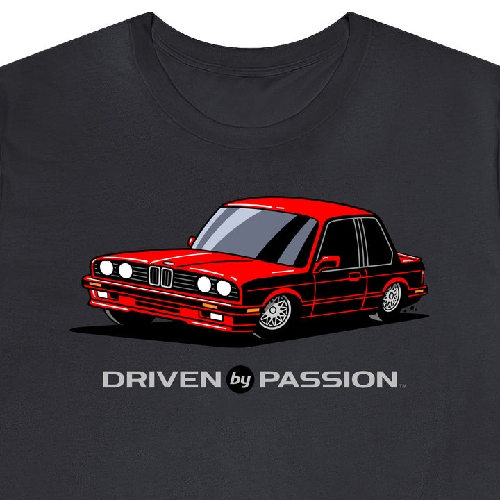 Red E30 Sport Coupe T-Shirt (1988-1994)