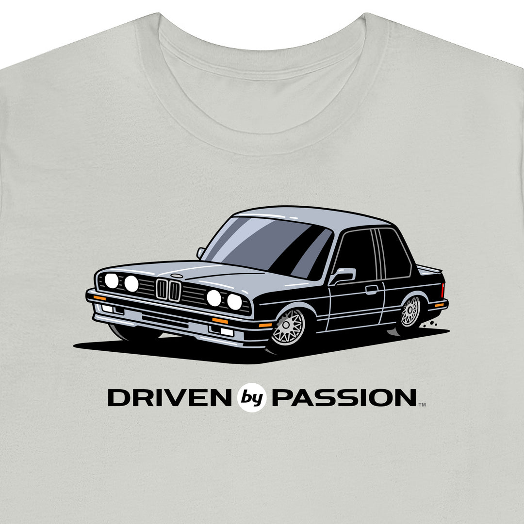 Silver E30 Sport Coupe T-Shirt (1988-1994)