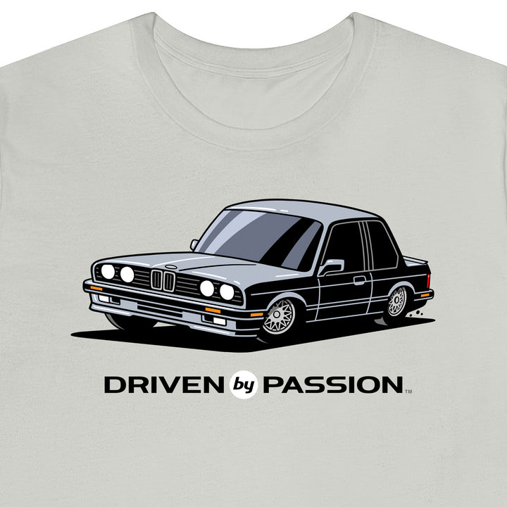 Silver E30 Sport Coupe T-Shirt (1988-1994)