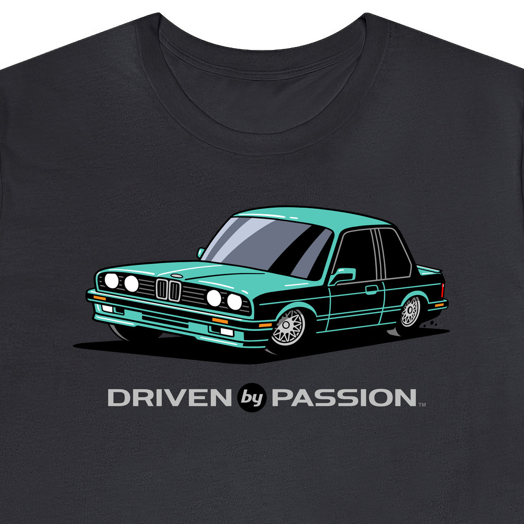 Teal E30 Sport Coupe T-Shirt (1988-1994)