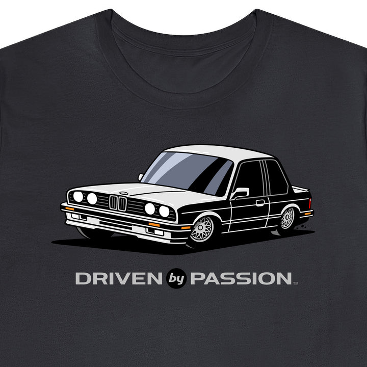 White E30 Sport Coupe T-Shirt (1988-1994)