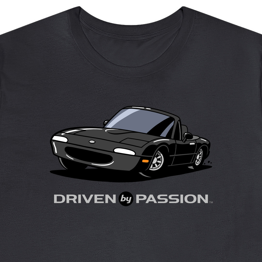 Black over Black NA Miata T-Shirt