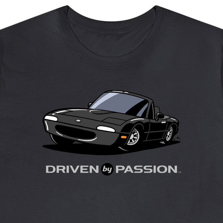 Black over Black NA Miata T-Shirt