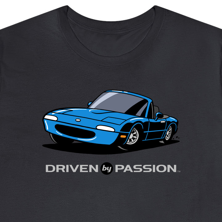 Blue over Black NA Miata T-Shirt