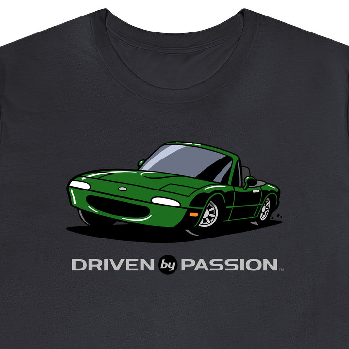 Dark Green over Black NA Miata T-Shirt