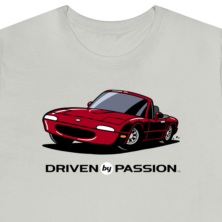 Dark Red over Black NA Miata T-Shirt