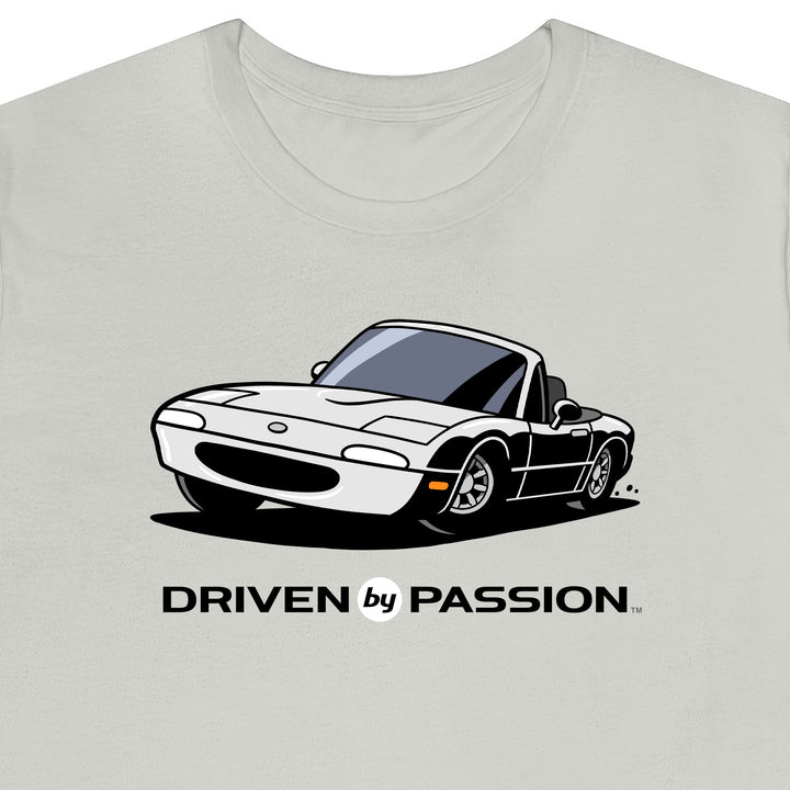 White over Black NA Miata T-Shirt