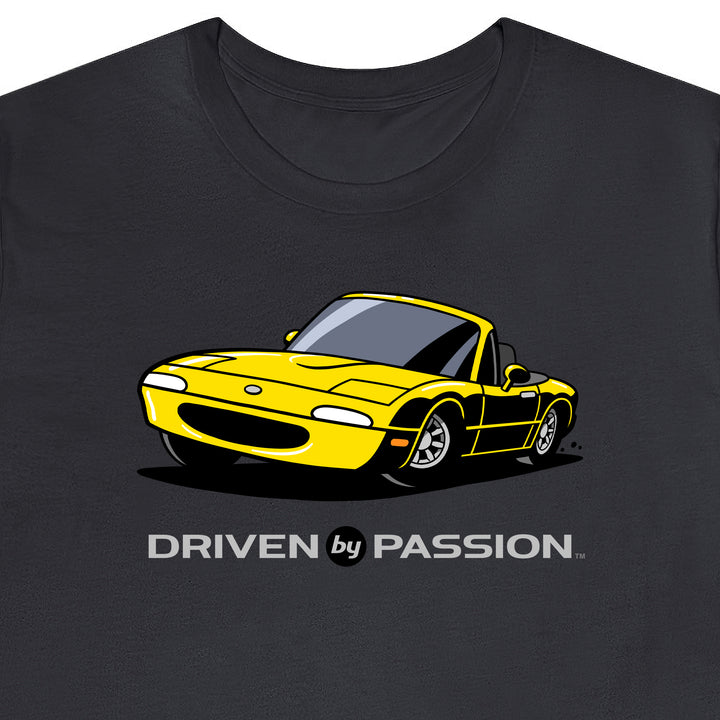 Yellow over Black NA Miata T-Shirt