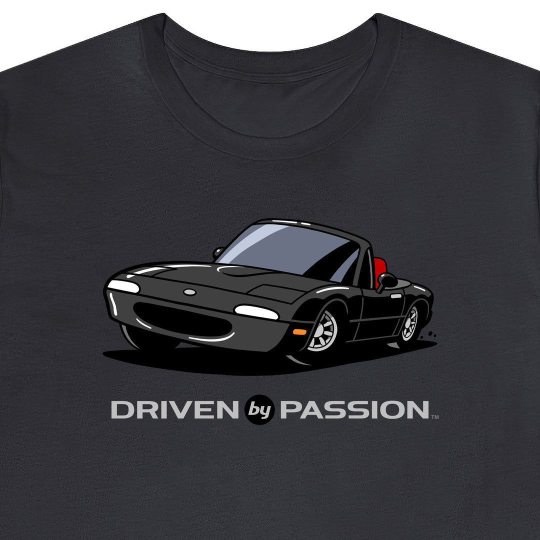 Black over Red NA Miata T-Shirt