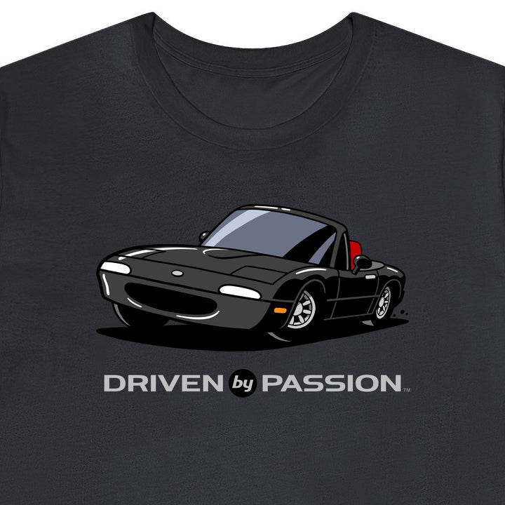 Black over Red NA Miata T-Shirt