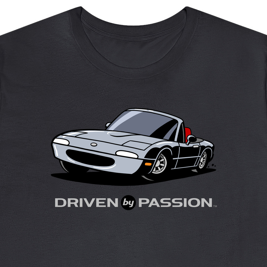 Silver over Red NA Miata T-Shirt