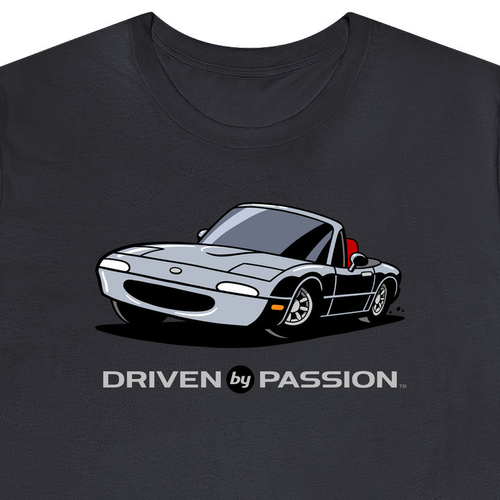 Silver over Red NA Miata T-Shirt