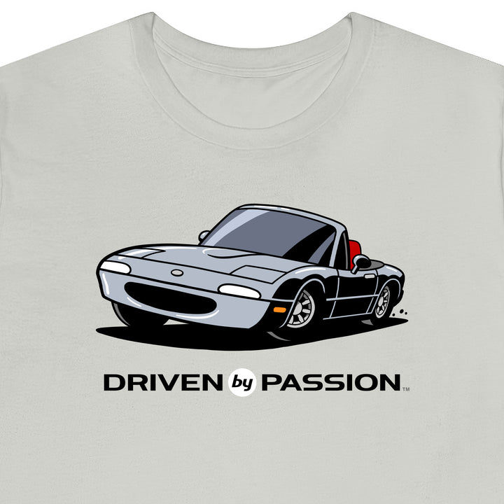 Silver over Red NA Miata T-Shirt