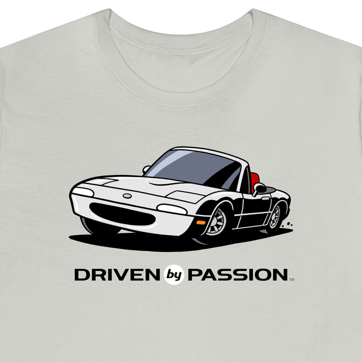 White over Red NA Miata T-Shirt