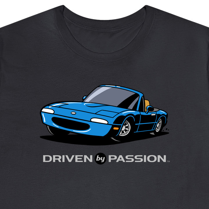 Blue over Tan NA Miata T-Shirt
