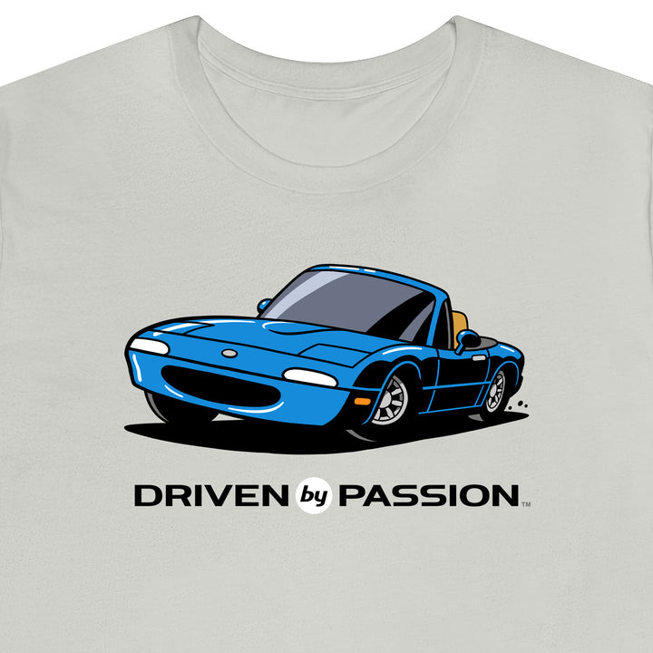 Blue over Tan NA Miata T-Shirt