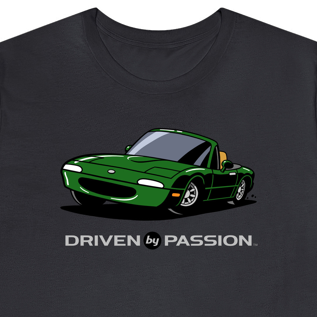 Dark Green over Tan NA Miata T-Shirt