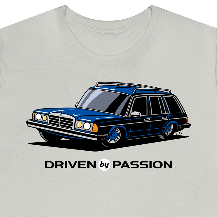 Dark Blue S123 Wagon (Hubcap Wheels) T-Shirt