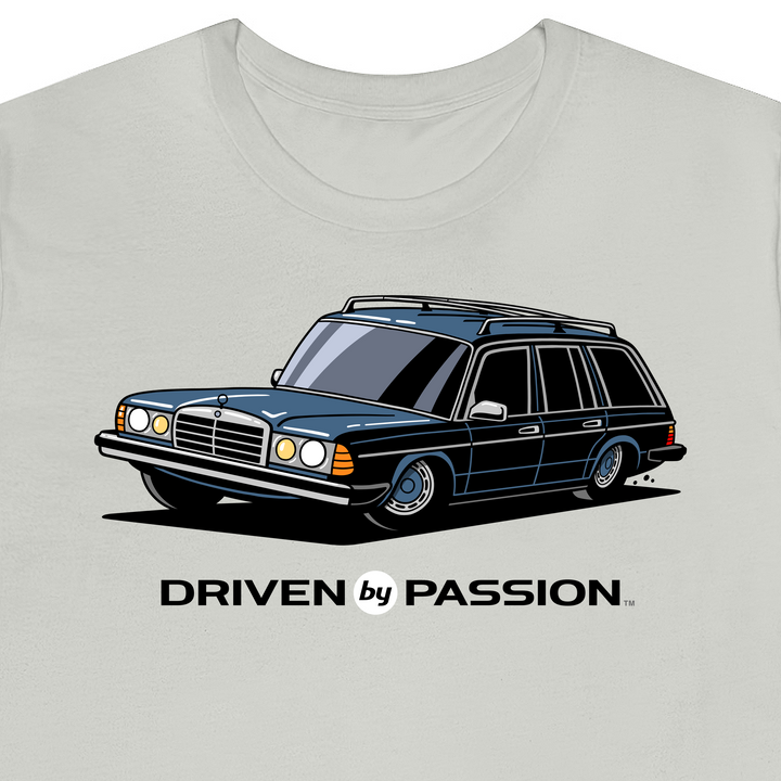 Dark Silver-Blue S123 Wagon (Hubcap Wheels) T-Shirt