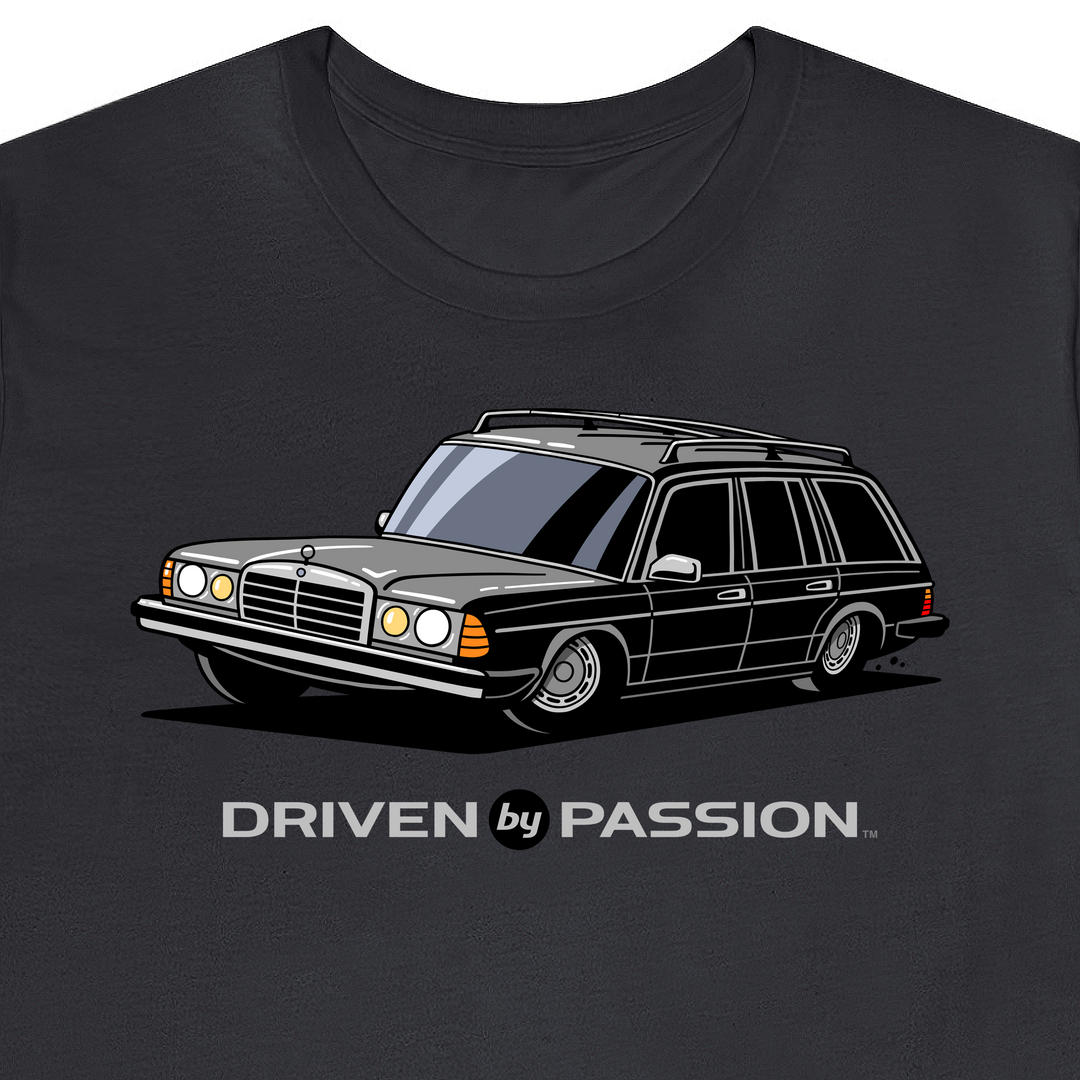 Gray S123 Wagon (Hubcap Wheels) T-Shirt