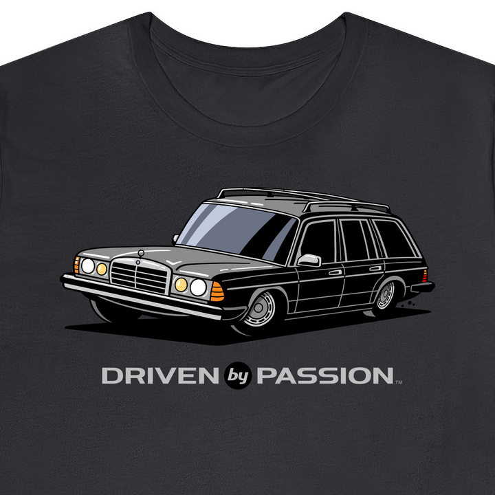 Gray S123 Wagon (Hubcap Wheels) T-Shirt